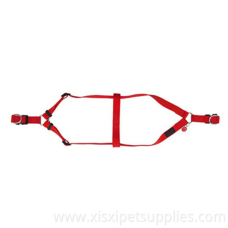 Adjustable Dog Harness for Dogs Adjustable Dog Harness Outdoor Walking with ID Tag Nylon Good Quality Metal Hook, and Etc